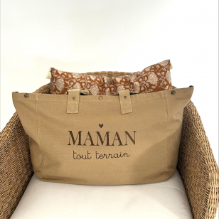 Grand Cabas - Sable - Maman tout terrain