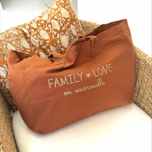 Grand Cabas - Caramel- Family Love