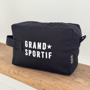 Trousse de toilette - Noire - Grand sportif