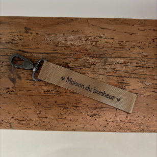 Porte clefs - Bronze - Maison du Bonheur