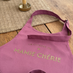 Tablier - Marsala- La Cuisine de Mamie Chérie
