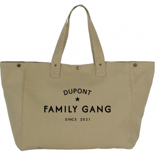 Grand Cabas couleur Sable - Personnalisable -...