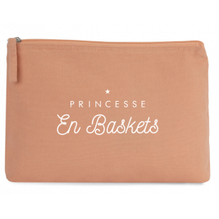 Grande Pochette - Pêche - Princesse en Baskets