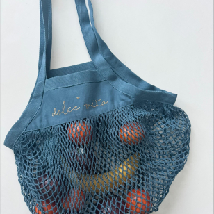 Sac Filet à provisions - Bleu- Dolce Vita