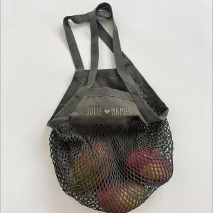 Sac Filet à provisions - Kaki - Jolie Maman