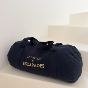 Sac Polochon coton bio -...