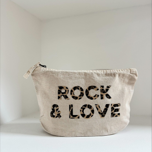 Trousse léopard rock and love
