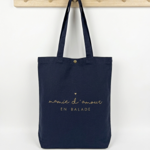 Tote-Bag - Marine - Mamie d'Amour