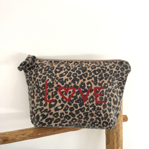 Trousse Léopard - LOVE